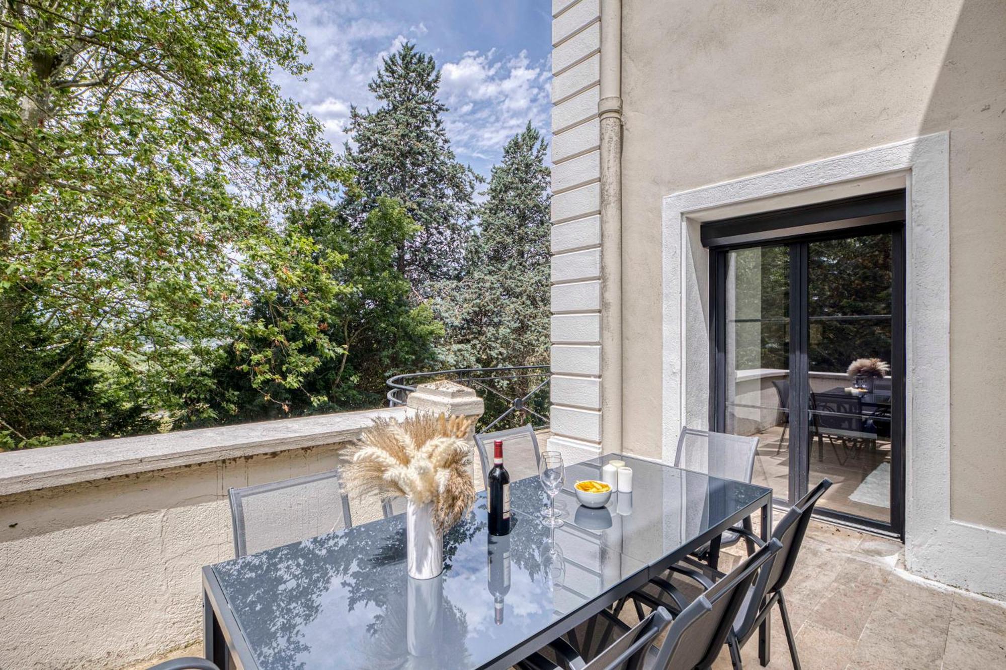 1 - Grand Appartement Spacieux Dans Un Chateau Du 17Eme Siecle, A 15Min De Lyon Vourles Buitenkant foto