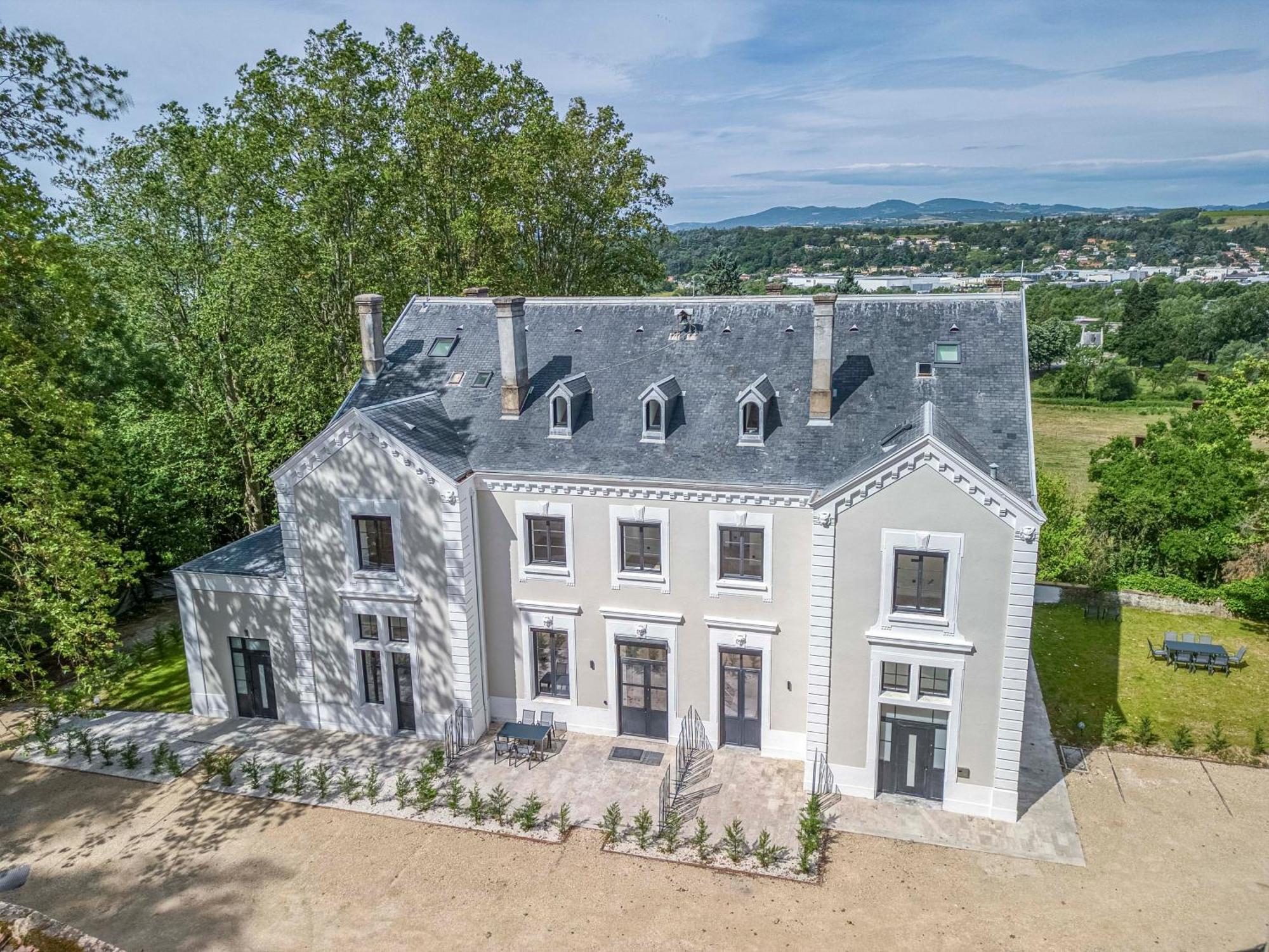 1 - Grand Appartement Spacieux Dans Un Chateau Du 17Eme Siecle, A 15Min De Lyon Vourles Buitenkant foto