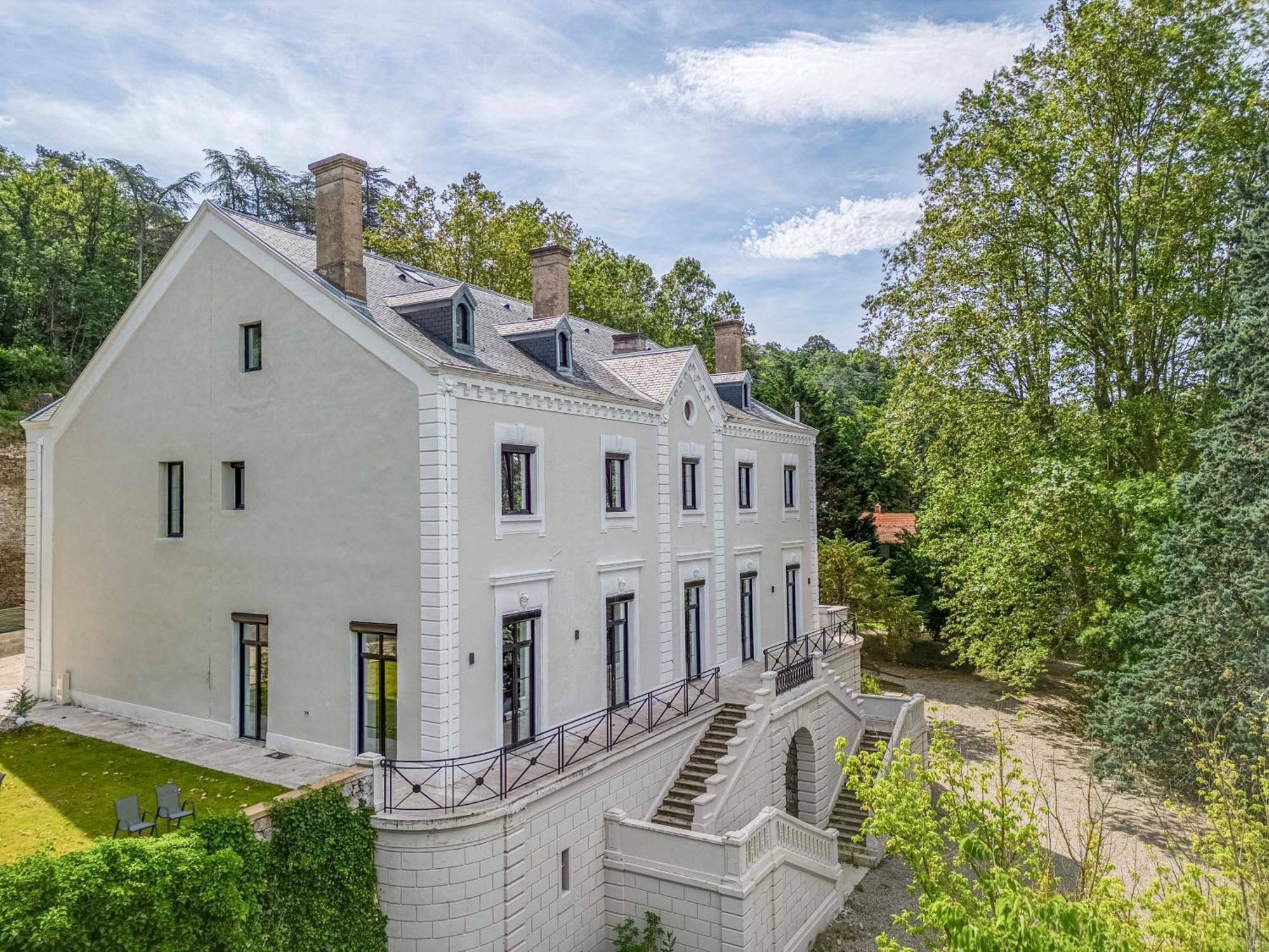 1 - Grand Appartement Spacieux Dans Un Chateau Du 17Eme Siecle, A 15Min De Lyon Vourles Buitenkant foto
