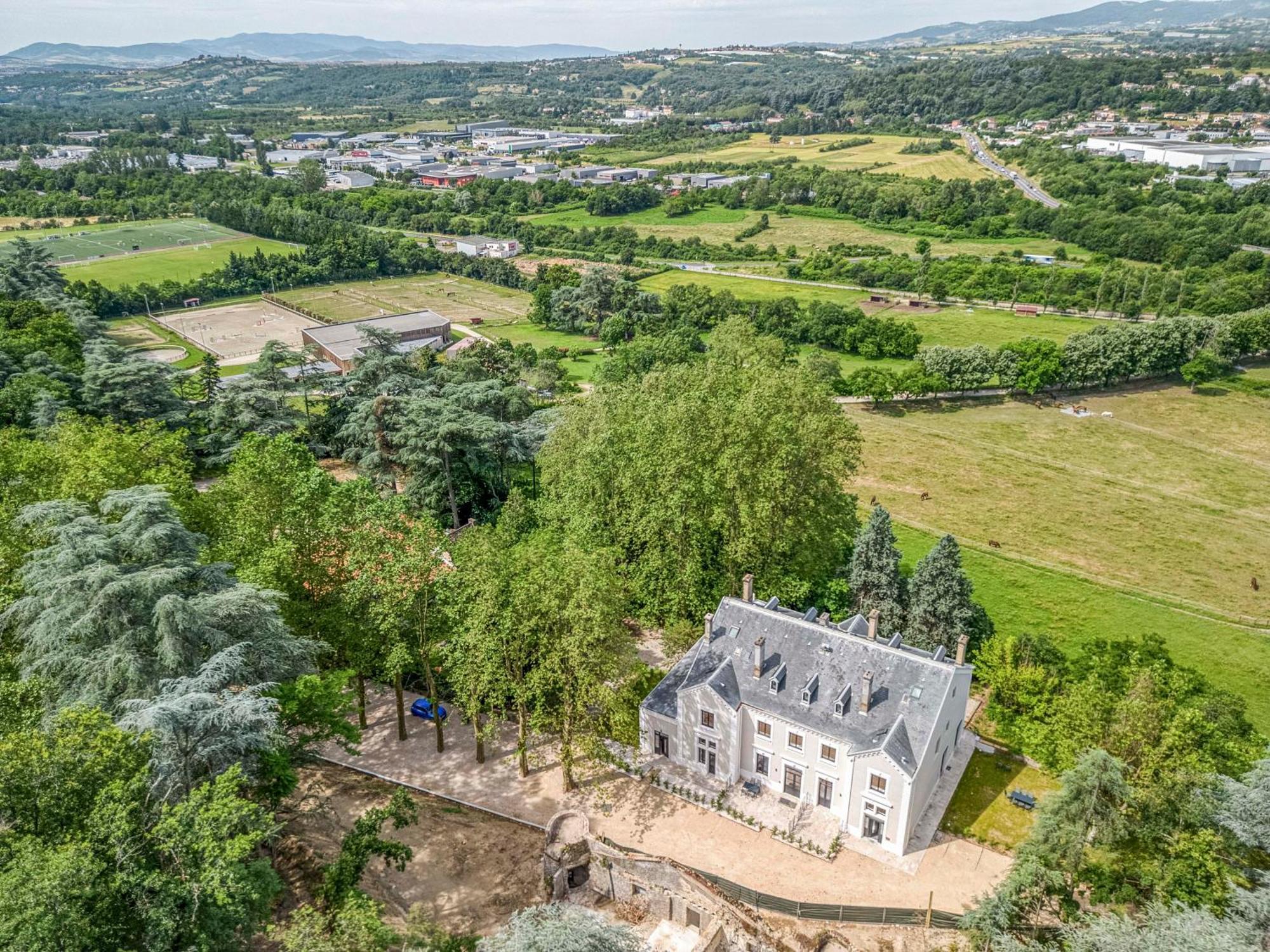 1 - Grand Appartement Spacieux Dans Un Chateau Du 17Eme Siecle, A 15Min De Lyon Vourles Buitenkant foto